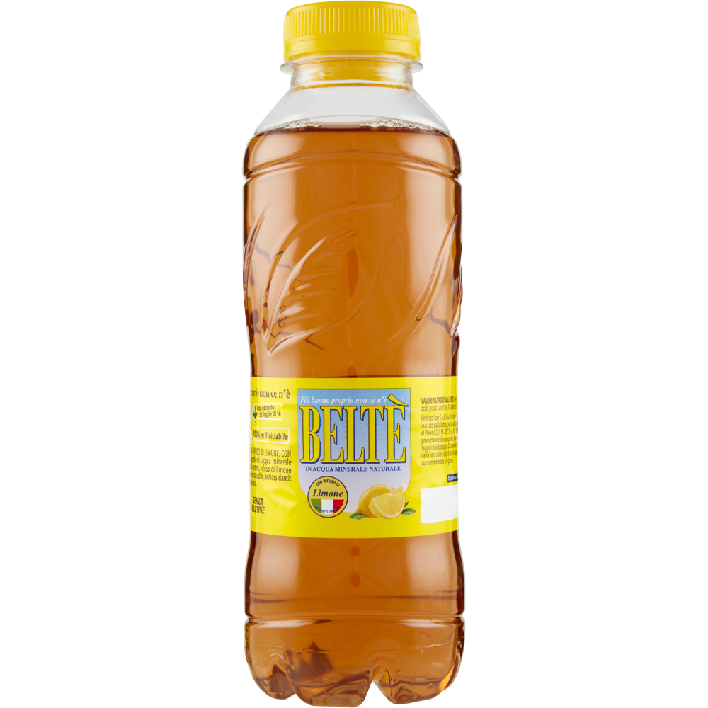 BIBITA BELTE' LIMONE  050 PET