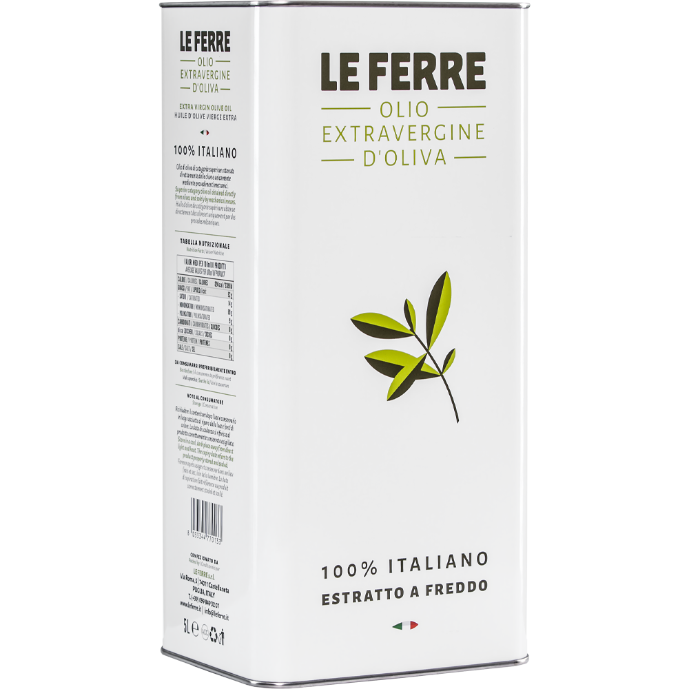 Olio EVO MULTIVARIETALE - Le Ferre