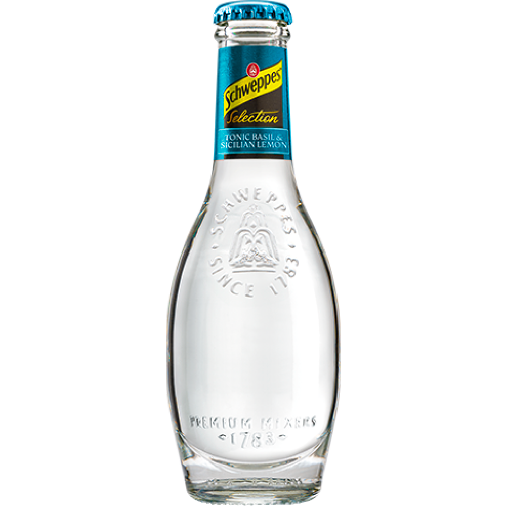 TONIC BASIL & SICILIAN LEMON - Schweppes Selection