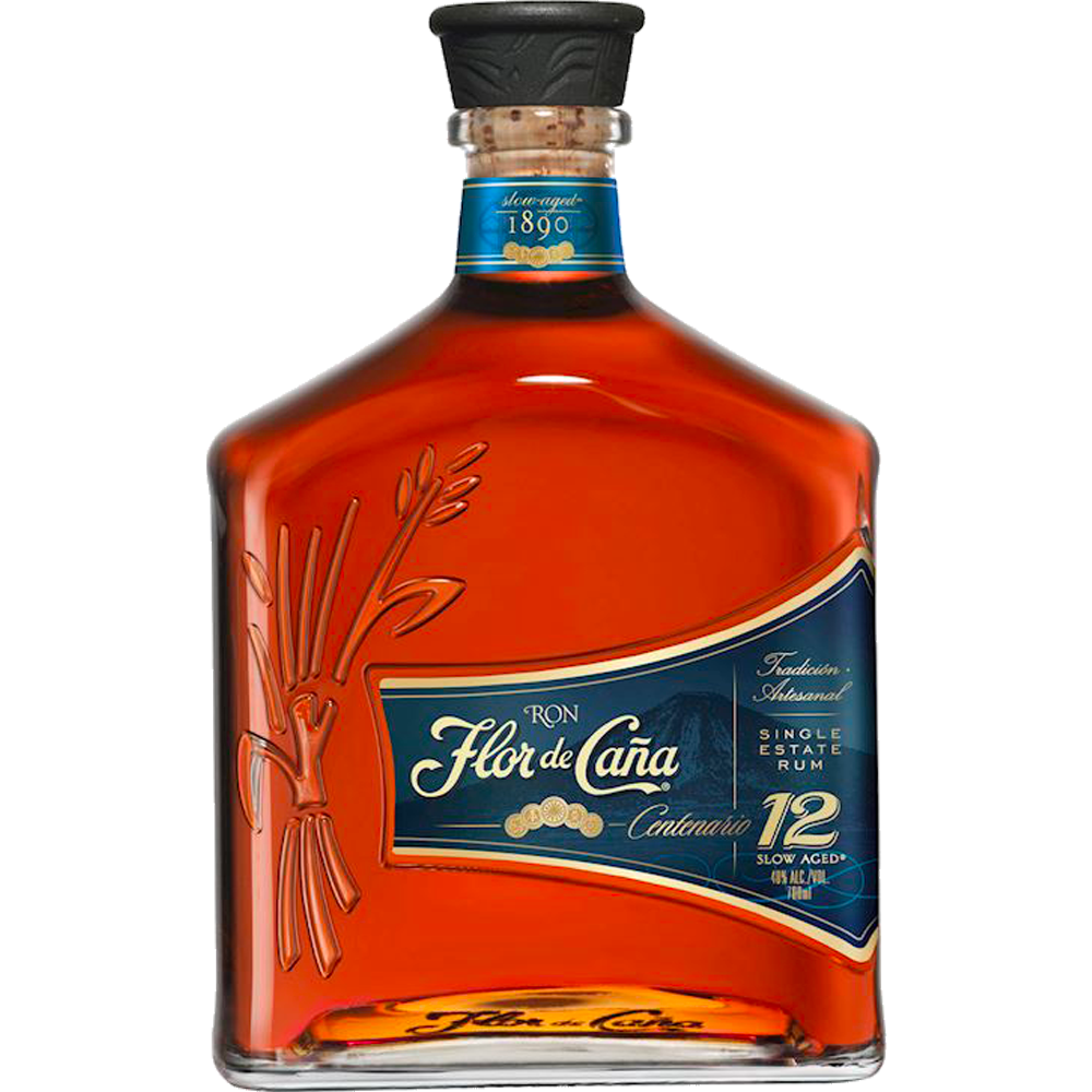 RUM FLOR DE CAÑA 12Y CENTENARIO