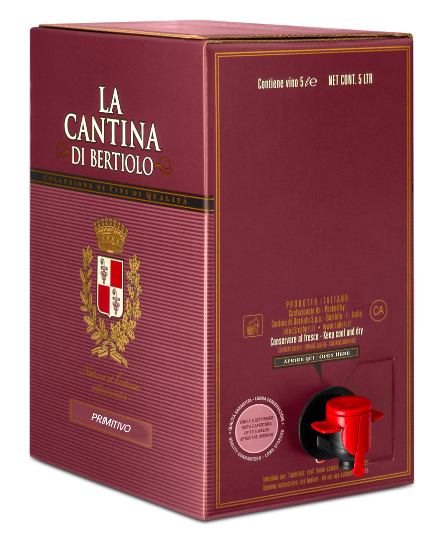 BAG IN BOX PRIMITIVO 5 L