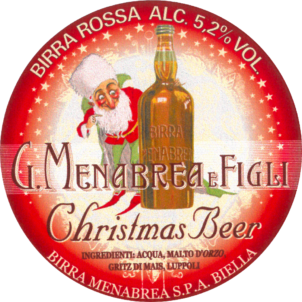 FUSTO BIRRA NATALE MENABREA 5,2%  LT15